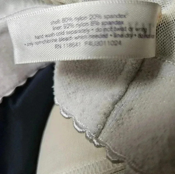 Swim by Cacique Ruffled Tankini Black (sz 20) PLUS SIZE - Picture 3 of 5